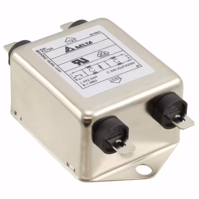 06DPCG5CM Delta Electronics  Moduli di filtro di linea di alimentazione